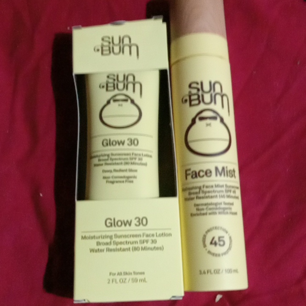 SUNBUM FACE SUNSCREEN GLOW & MIST